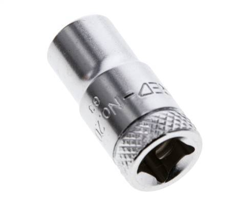 inserto de vaso de 1/4" Gedore para tornillos hexagonales exteriores de 7 mm