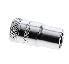 inserto de vaso de 1/4" Gedore para tornillos hexagonales exteriores de 7 mm