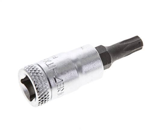 inserto de vaso de 1/4" Gedore para tornillos Torx internos TX25