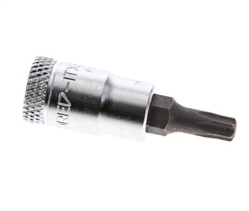 inserto de vaso de 1/4" Gedore para tornillos Torx internos TX25