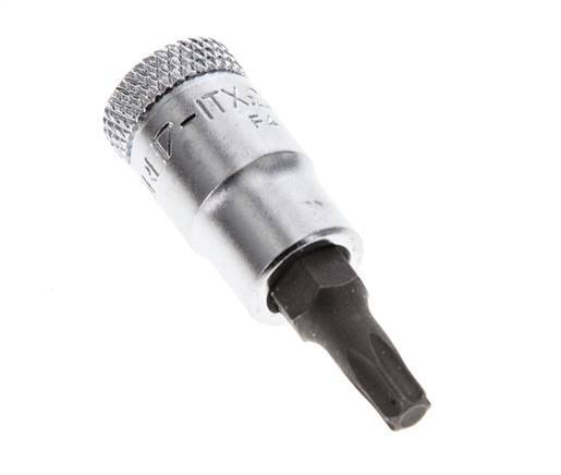 inserto de vaso de 1/4" Gedore para tornillos Torx internos TX25