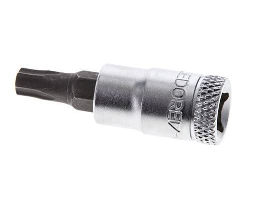 inserto de vaso de 1/4" Gedore para tornillos Torx internos TX27