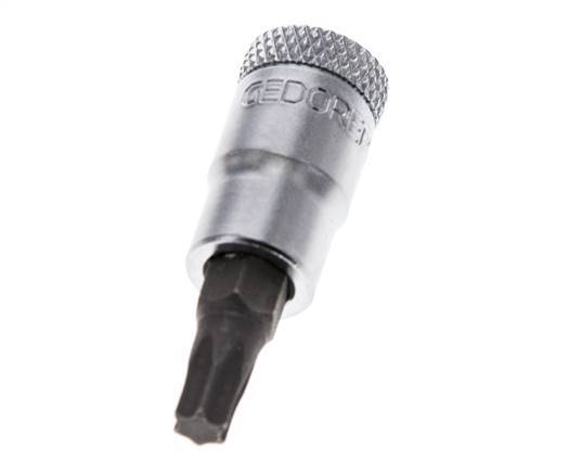 inserto de vaso de 1/4" Gedore para tornillos Torx internos TX27