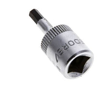 1/4" Gedore 28mm Long Pin Socket Insert for 3 mm Hexagonal Socket Screws