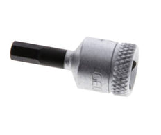 1/4" Gedore 28mm Long Pin Socket Insert for 4 mm Hexagonal Socket Screws