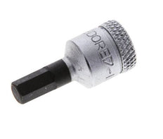 inserción de pasador largo de 1/4" Gedore de 28 mm para tornillos de cabeza hueca hexagonal de 5 mm