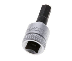 inserción de pasador largo de 1/4" Gedore de 28 mm para tornillos de cabeza hueca hexagonal de 5 mm