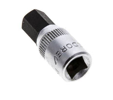 inserción de pasador largo de 1/4" Gedore de 28 mm para tornillos de cabeza hueca hexagonal de 8 mm