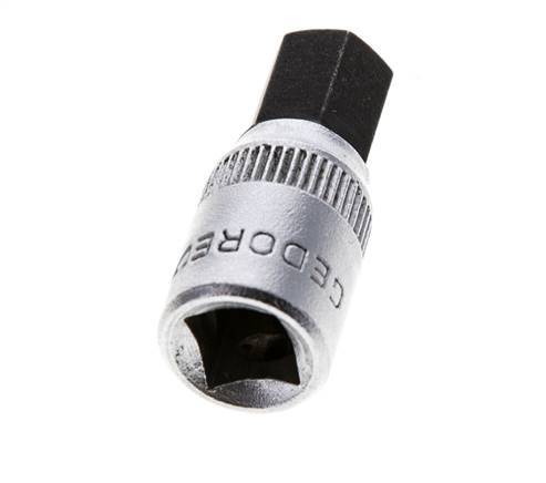 inserción de pasador largo de 1/4" Gedore de 28 mm para tornillos de cabeza hueca hexagonal de 8 mm
