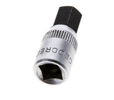 inserción de pasador largo de 1/4" Gedore de 28 mm para tornillos de cabeza hueca hexagonal de 8 mm