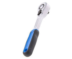 carraca Gedore de 1/4" con palanca de cambio y botón de bloqueo