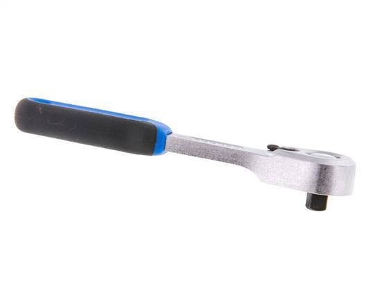 carraca Gedore de 1/4" con palanca de cambio y botón de bloqueo