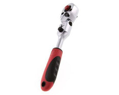 1/4" Gedore Red 180 Degrees Pivoting Head And Switch Lever