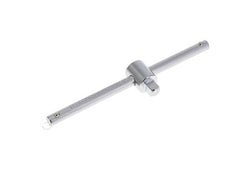 mango deslizante rojo de 1/4" (6,3 mm) con bloqueo de bola