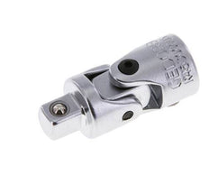 junta cardán roja de 1/4" (6,3 mm) con bloqueo de bola