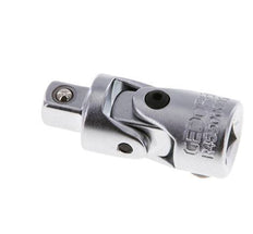 junta cardán roja de 1/4" (6,3 mm) con bloqueo de bola