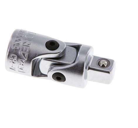 junta cardán roja de 1/4" (6,3 mm) con bloqueo de bola