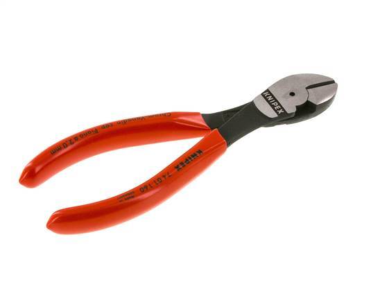 Knipex Power Diagonal Cutting Pliers 160 mm Plastic-coated Handles