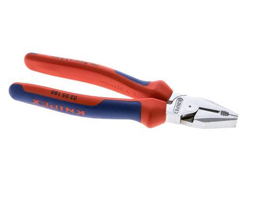 Knipex Power Combination Pliers 180 mm 2-component Handles