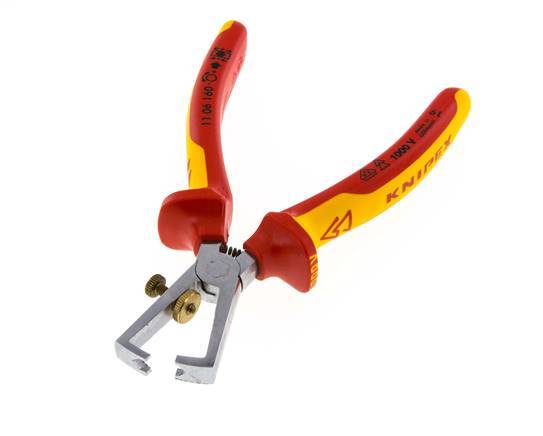 Alicates pelacables Knipex 160mm VDE probado hasta 1000V