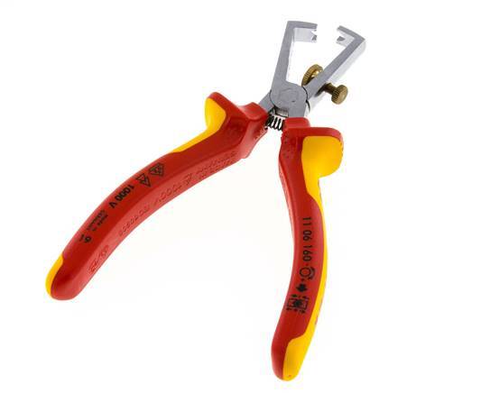 Alicates pelacables Knipex 160mm VDE probado hasta 1000V