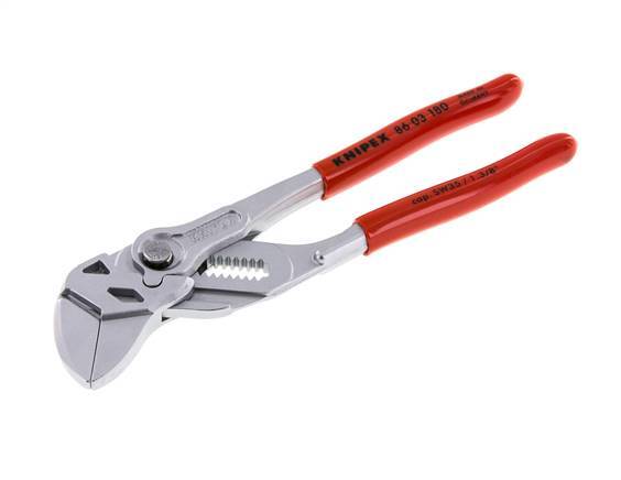 Alicates para llaves Knipex hasta HEX 40mm Longitud 180mm