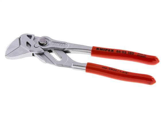 Alicates para llaves Knipex hasta HEX 40mm Longitud 180mm