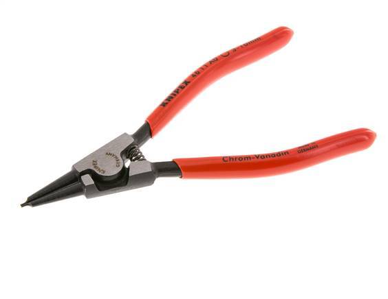 KNIPEX Juego De Alicates De Anillo De Retención, 0, 90 Grados, 4 Piezas
