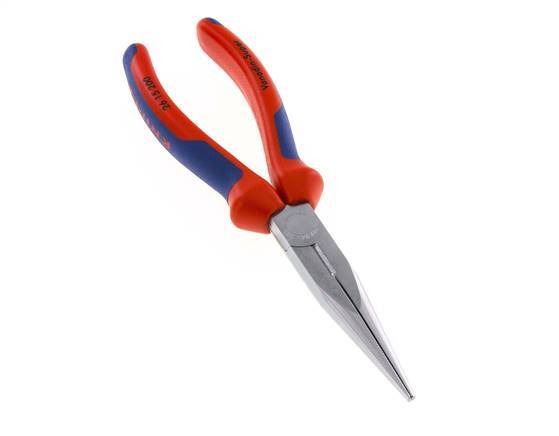 Alicates de punta recta Knipex de 200 mm con mangos de 2 componentes