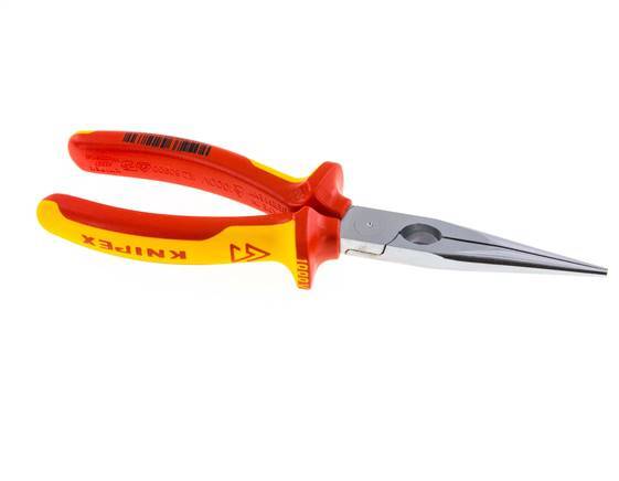 Alicates de punta recta Knipex 200 mm VDE probado hasta 1000V