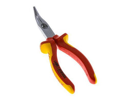 Alicates de punta angular Knipex 160 mm VDE probado hasta 1000V