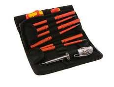 Wera Kraftform Plus Juego de destornilladores de 16 piezas Comprobador de tensión (150-250V)