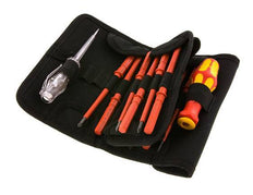 Wera Kraftform Plus Juego de destornilladores de 16 piezas Comprobador de tensión (150-250V)