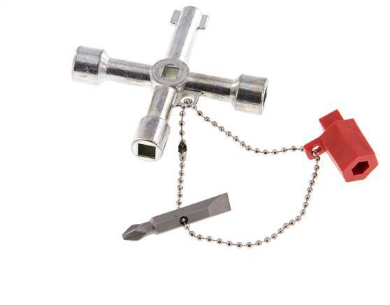 Llave del armario de control estándar 72x72mm