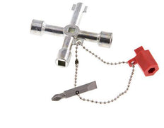 Llave del armario de control estándar 72x72mm