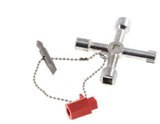 Llave del armario de control estándar 72x72mm