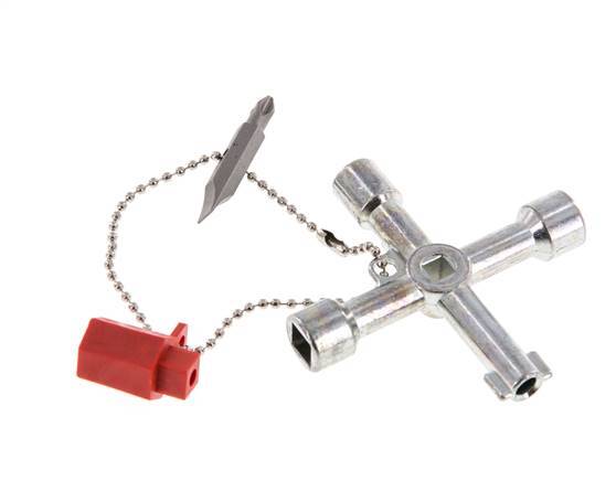 Llave del armario de control estándar 72x72mm