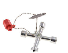 Llave del armario de control estándar 72x72mm