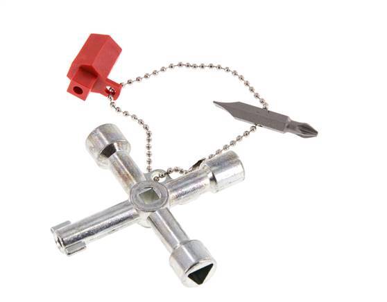 Llave del armario de control estándar 72x72mm