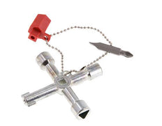 Llave del armario de control estándar 72x72mm