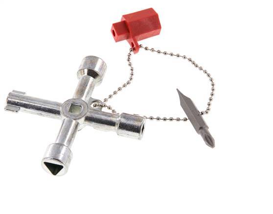 Llave del armario de control estándar 72x72mm