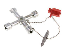 Llave del armario de control estándar 72x72mm