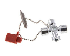 Llave del armario de control Mini 42x42mm