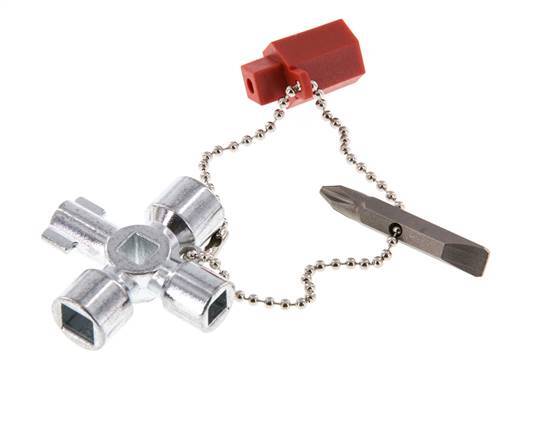 Llave del armario de control Mini 42x42mm