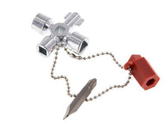 Llave del armario de control Mini 42x42mm