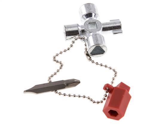 Llave del armario de control Mini 42x42mm