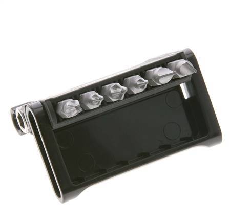 Surtido de brocas Wera de 7 piezas, ranuradas/alicates/perforadoras