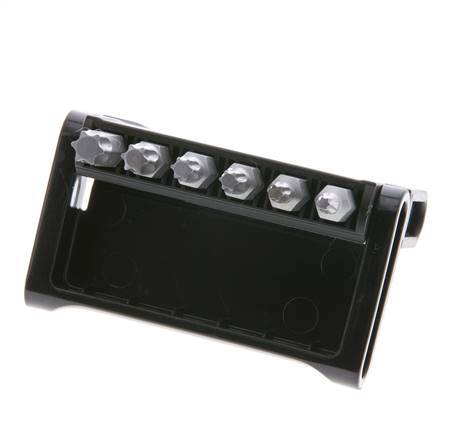 Surtido de puntas TORX de 7 piezas de Wera