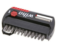 Surtido de puntas Phillips/Pozidriv/TORX de 13 piezas con soporte de puntas Wiha