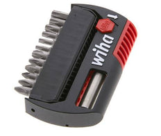 Surtido de puntas Phillips/Pozidriv/TORX de 13 piezas con soporte de puntas Wiha